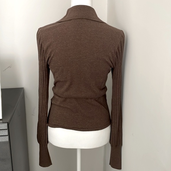 NICHOLAS Wool and Cotton blend shirt/ thin sweater. Perfect condition. - Picture 2 of 5